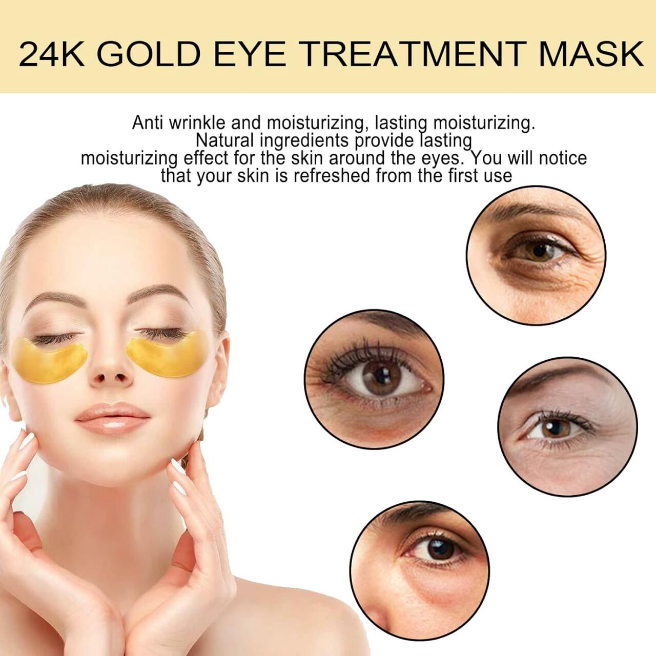 Parches Iluminadores 24K GoldLift™ – Antibolsas & Antiojeras