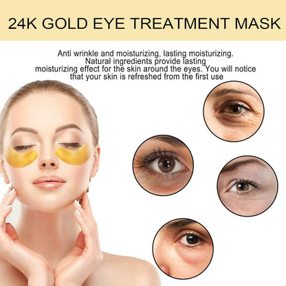 Parches Iluminadores 24K GoldLift™ – Antibolsas & Antiojeras