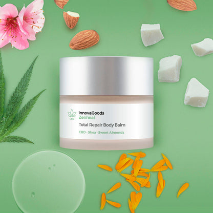 Bálsamo Reparador Corporal CBD Zenheal  50 ml