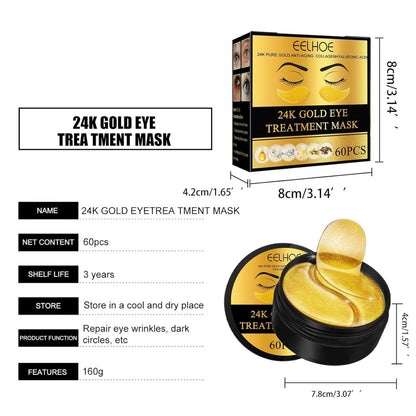Parches Iluminadores 24K GoldLift™ – Antibolsas & Antiojeras